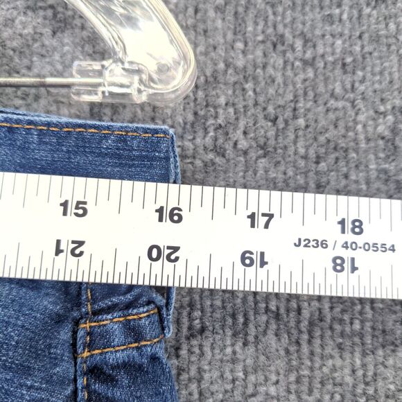 Levi's Men's 514 Jeans Blue 32x32 5-Pocket Whisker Medium Wash - Picture 11 of 12